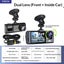 1080P Dual Lens Dash Cam Front + Cabin Recorder #AC216 Carousel 2