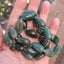 VINTAGE AVENTURINE OR JADE NECKLACE Carousel 4
