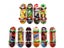 2PCS Finger Board Tech Truck Mini Skateboards Alloy Stent Party Favors Gift Carousel 4