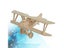 Model Wooden Airplane Plane Puzzlekits Kids Wood Jigsaw Airplanes3D Craft Carousel 4