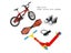 Finger Skate Board Bikes Tech Two Wheels Mini Scooter Fingertip Bmx Bicycle Set Carousel 4
