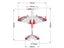 NEW 4CH RC Planes Brushless Motor Remote Control Aircraft Helicoptero Controle Carousel 4