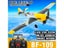 Remote Control Airplane BF109 2.4GHz 4CH 400mm Wingspan One Key U-Turn Carousel 3