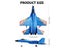 RC Plane SU-27 2.4G EPP Foam RC Vertical Plane Children Toys Gifts Carousel 4