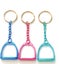 Key RingHorse Stirrup Bit Key Chain Teal Carousel 1