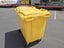 Simpro Yellow Wheelie Bin 4-Wheel Industrial Container Carousel 2