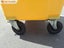 Simpro Yellow Wheelie Bin 4-Wheel Industrial Container Carousel 4