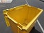 Simpro Yellow Wheelie Bin 4-Wheel Industrial Container Carousel 5