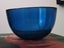 +++ VINTAGE SCANDI " ORREFORS -SWEDEN " BLUE GLASS BOWL +++ Carousel 8