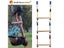 Ninja Slackline Monkey Bars Gym Obstacle Course Equipment Carousel 1