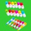 20Pcs 6 Colors Retractable Pill Pens For Kids Party Gifts Carousel 2
