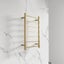 Gold Heated Towel Rack 7 Bars Carousel 4