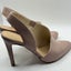 Mi Piaci Nude Blush Pink Leather Slingback Heels - Size 39 Carousel 5