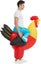 Inflatable Fancy Dress costume Rooster Carousel 5