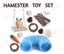 11pcs Hamster Toys Set Guinea Pig Carousel 2