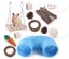 11pcs Hamster Toys Set Guinea Pig Carousel 3