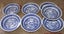 7x Blue Willow Desert Bowls (SRB60a) Carousel 1