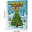 Construction Vehicles Advent Calendar 24 Days Christmas Countdown Calendar Carousel 4