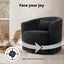 Levede Swivel Barrel Chair Armchairs Barrel Cup Tub Accent Sofa Lounge Armrest Carousel 3