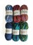 Countrywide Yarns Happy Feet 4 ply mixed 6 pack ***$1 RESERVE*** Carousel 1