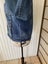 “THE ITALIAN CLOSET” COTTON DENIM JACKET, BLUE STONES & SILVER DETAIL, Sz L Carousel 8