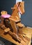 Child's Classic Wooden Rocking Horse Carousel 1