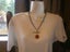 ANTIQ.STG.SILV.DBLE ALBERT FOB CHAIN + TBAR & CARNELIAN FOB (104gms) Carousel 6