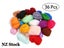36 Colors Needle Felting Wool for DIY Craft Materials Carousel 9