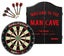 Formula Sports Micro Band 3 Dart Board + Winmau Man Cave Cabinet + Darts Set Carousel 1