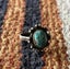Vintage Navajo Sterling Silver RaindropsTurquoise Ring Carousel 2
