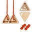 Rock Climbing Triangle with Hangboard/Finger holds - Bouldering Carousel 9