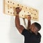 Rock Climbing Large Peg Board / Hangboard - 17 holes - Bouldering Training Carousel 6