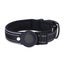 Elosung Size Xl Black Reflective Adjustable Anti-Lost Pet Collar For Apple Airta Carousel 1
