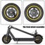 Front Wheel For Ninebot Max G30 10 Inch Tubeless Yellow Carousel 3