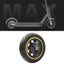 Front Wheel For Ninebot Max G30 10 Inch Tubeless Yellow Carousel 5