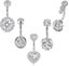 Belly Button Ring Set Carousel 1