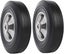 10" x 2.5" 16mm Axles Flat-Free Solid Rubber Tire and Wheel for Hand Trucks Carousel 1