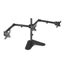 Brateck LDT12-T034N 13"-27" Triple Monitor Economy Desk Mount Stand. Detachable Carousel 1