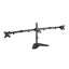 Brateck LDT12-T034N 13"-27" Triple Monitor Economy Desk Mount Stand. Detachable Carousel 2