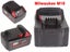 18V 6.0Ah 9.0Ah Replacement Li-ion Battery for Milwaukee M18B 48-11-1820 CHK12N Carousel 2