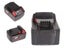 18V 6.0Ah 9.0Ah Replacement Li-ion Battery for Milwaukee M18B 48-11-1820 CHK12N Carousel 10
