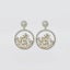 Bedazzel 'Garden In Hoop' Earrings Carousel 1