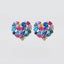 Bedazzel 'Crystal Swirl' Earrings Carousel 1