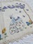 Vintage Hand Embroidered & Crochet Linen Traycloth #7 Carousel 1