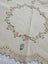 Vintage Hand Embroidered & Crochet Linen Traycloth #8 Carousel 2