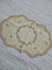 Vintage Hand Embroidered & Crochet Linen Traycloth #8 Carousel 1