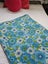 Retro Alert! Blue & Green Floral Single Sheet Carousel 3