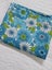 Retro Alert! Blue & Green Floral Single Sheet Carousel 1