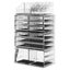 Makeup Cosmetic Organizer Storage with 12 Drawers Display Boxes Clear Carousel 1