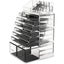 Makeup Cosmetic Organizer Storage with 12 Drawers Display Boxes Clear Carousel 6
